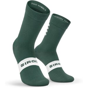 Siroko S1 Alpe d'Huez Calcetines - Verde - Talla M - Calcetines de ciclismo Siroko S1 Alpe d'Huez Calcetines - Verde - Talla M - Calcetines de ciclismo