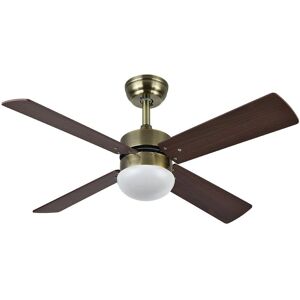 Ventilatore a soffitto Fabrilamp Sofia - Alette reversibili, motore DC, timer Ventilatore a soffitto Fabrilamp Sofia - Alette reversibili, motore DC, timer
