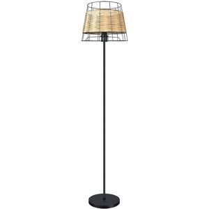 Lampada da terra Burano Fabrilamp - Rattan scuro, E27, 150cm Lampada da terra Burano Fabrilamp - Rattan scuro, E27, 150cm