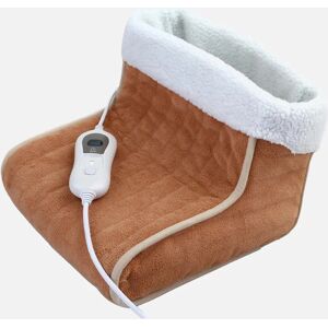 Fabrilamp Couverture Électrique - Relax Camel/Blanc, 3 Niveaux de Chaleur Fabrilamp Couverture Électrique - Relax Camel/Blanc, 3 Niveaux de Chaleur