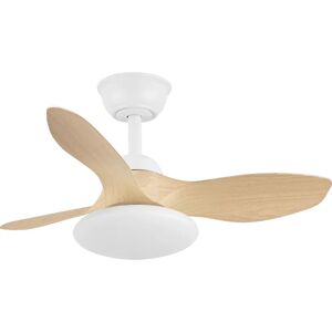 Fabrilamp Paramo Hêtre Blanc - Ventilateur de plafond Fabrilamp Paramo Hêtre Blanc - Ventilateur de plafond