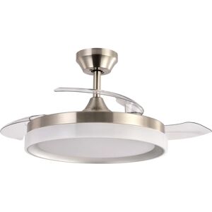 Ventilateur de Plafond Nickel 72W avec Pales Retráctiles - Ventilateur de plafond - Publicité Ventilateur de Plafond Nickel 72W avec Pales Retráctiles - Ventilateur de plafond - Publicité