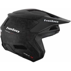 Casque Trial Hebo Zone Race - Fibre de carbone, Visier amovible, Léger - Publicité Casque Trial Hebo Zone Race - Fibre de carbone, Visier amovible, Léger - Publicité