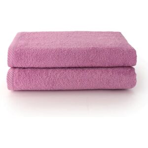Fijalo Asciugamani - 7040066 - Pack di 2 Asciugamani da Bagno - Malva Fijalo Asciugamani - 7040066 - Pack di 2 Asciugamani da Bagno - Malva