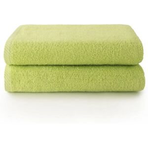 Fijalo Soft 7040035 - Set di 2 Asciugamani da Bagno 70x140 Lime Fijalo Soft 7040035 - Set di 2 Asciugamani da Bagno 70x140 Lime