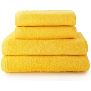 TOP TOWELS Katoen Set - 2 Handdoeken + 2 Badhanddoeken TOP TOWELS Katoen Set - 2 Handdoeken + 2 Badhanddoeken