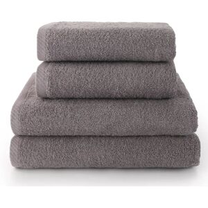 Top Towels Grå 4-delars Set Top Towels Grå 4-delars Set