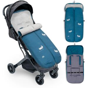 Marca Modelo - Saco de microfibra polar para cochecito Marca Modelo - Saco de microfibra polar para cochecito