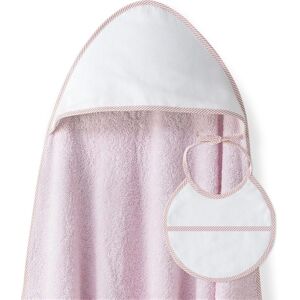 Baby-Badetuch Stickerei Kreuzstich Rosa - Handtuch Baby-Badetuch Stickerei Kreuzstich Rosa - Handtuch