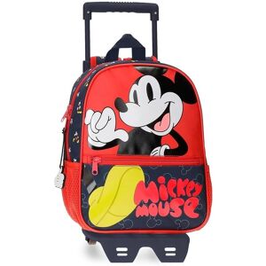 Joumma Bags Unisex Kids Backpack with Trolley - Casual Microfiber Joumma Bags Unisex Kids Backpack with Trolley - Casual Microfiber