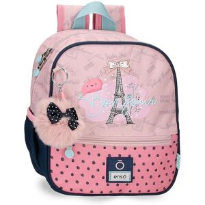 Mochila Rosa Enso - Casual, Pequeña, Escuela/Viaje Mochila Rosa Enso - Casual, Pequeña, Escuela/Viaje