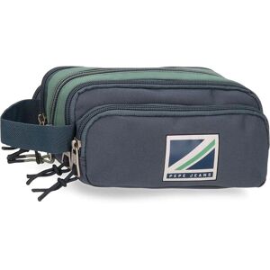 Pepe Jeans unisex - Kids Pencil Case - Five Compartments - Dark Blue - Product Type Pepe Jeans unisex - Kids Pencil Case - Five Compartments - Dark Blue - Product Type