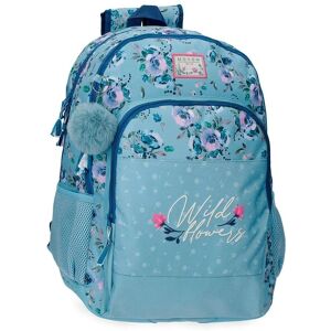 Movom Wild Flowers School Backpack - Casual 33x46x17cm Movom Wild Flowers School Backpack - Casual 33x46x17cm