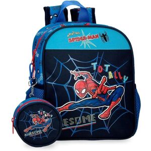 Joumma Bags Navy Polyester Trolley-Compatible Preschool Backpack Joumma Bags Navy Polyester Trolley-Compatible Preschool Backpack