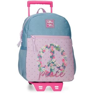Roll Road Girl Model 48621T1 Multicolor Backpack - Backpack Roll Road Girl Model 48621T1 Multicolor Backpack - Backpack