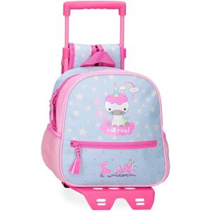 Zaino unisex per bambini con trolley - Zaino casual in poliestere Zaino unisex per bambini con trolley - Zaino casual in poliestere