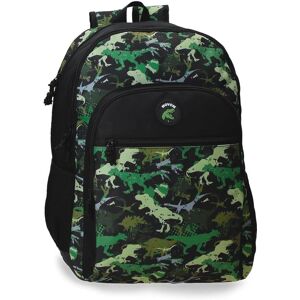 Movom Black Kids School Backpack with Two Compartments - Casual Polyester Movom Black Kids School Backpack with Two Compartments - Casual Polyester