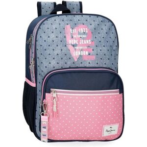 Pepe Jeans Unisex School Backpack - Casual - Multicolor Pepe Jeans Unisex School Backpack - Casual - Multicolor