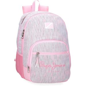 Pepe Jeans Miri Backpack - Casual Polyester Pink for Kids Pepe Jeans Miri Backpack - Casual Polyester Pink for Kids