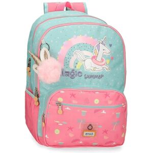 Enso unisex Kids Backpack - Double Compartment, Trolley-Adaptable, Polyester Enso unisex Kids Backpack - Double Compartment, Trolley-Adaptable, Polyester