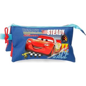 Disney Unisex Kids Luggage - Cars Race Case with 3 Compartments Disney Unisex Kids Luggage - Cars Race Case with 3 Compartments