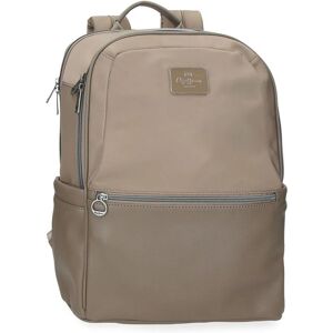 Pepe Jeans Christine Taupe Laptopryggsäck i Konstläder Pepe Jeans Christine Taupe Laptopryggsäck i Konstläder