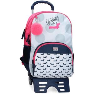 Mochila escolar azul marino Roll Road Teckel con carrito - Mochila escolar Mochila escolar azul marino Roll Road Teckel con carrito - Mochila escolar