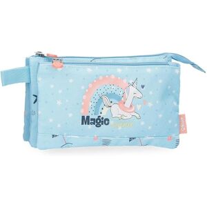 Estuche Escolar Enso Magic Summer Azul Triple - Material Escolar Estuche Escolar Enso Magic Summer Azul Triple - Material Escolar