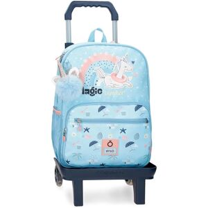 Enso Magic Summer School Rugzak - Eenhoorn, Lichtblauw Enso Magic Summer School Rugzak - Eenhoorn, Lichtblauw