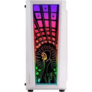 Mars Gaming MC-ART White PC Gaming Case - Tempered Glass, RGB, Customizable Mars Gaming MC-ART White PC Gaming Case - Tempered Glass, RGB, Customizable