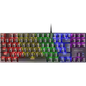 Mars Gaming MK80 Mechanical Keyboard - Compact TKL RGB Blue Switches Mars Gaming MK80 Mechanical Keyboard - Compact TKL RGB Blue Switches