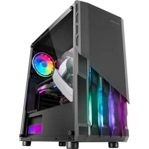 Mars Gaming MC-X2 Tower - RGB Fans - Liquid Cooling Support - Full Side Window - ATX Mars Gaming MC-X2 Tower - RGB Fans - Liquid Cooling Support - Full Side Window - ATX