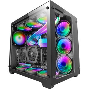 Mars Gaming MCV3 Custom XXL E-ATX PC Case - Dual Glass Panels Mars Gaming MCV3 Custom XXL E-ATX PC Case - Dual Glass Panels