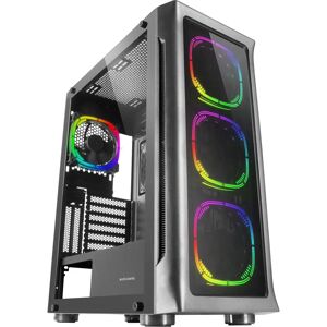 Mars Gaming MCNEO - Gaming PC Tower with Tempered Glass & ARGB Fans Mars Gaming MCNEO - Gaming PC Tower with Tempered Glass & ARGB Fans