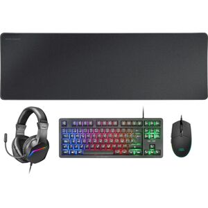 Mars Gaming MCP-RGB3 Tastatur Maus Set - Schwarz - Gaming-Set Mars Gaming MCP-RGB3 Tastatur Maus Set - Schwarz - Gaming-Set
