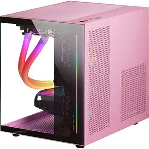 Mars Gaming MC-VIEWP Pink PC Case with Tempered Glass Mars Gaming MC-VIEWP Pink PC Case with Tempered Glass