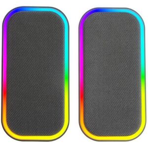 Mars Gaming MS-OM 20W Trådlösa & Kabelanslutna Gaming Högtalare - RGB-belysning Mars Gaming MS-OM 20W Trådlösa & Kabelanslutna Gaming Högtalare - RGB-belysning