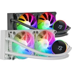 Mars Gaming ML-LCD240 Liquid Cooling Kit - White - CPU Up to 500W - ARGB Display Mars Gaming ML-LCD240 Liquid Cooling Kit - White - CPU Up to 500W - ARGB Display