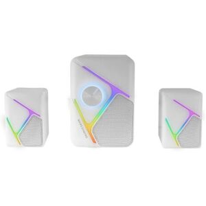 Altavoces Mars Gaming MS-H21 Blanco 35 W con Cable Altavoces Mars Gaming MS-H21 Blanco 35 W con Cable