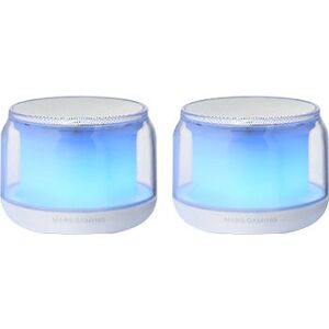 Mars Gaming MS-AURA Haut-parleurs Blancs Filaires et Sans Fil Mars Gaming MS-AURA Haut-parleurs Blancs Filaires et Sans Fil