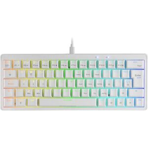 Teclado Mars Gaming MKMINIPRO - Compacto, RGB, Hot-Swap, Switch Azul, Francés Teclado Mars Gaming MKMINIPRO - Compacto, RGB, Hot-Swap, Switch Azul, Francés