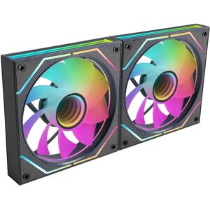 Mars Gaming MF3DPROX2R - Reverse ARGB 120mm PC Fan Kit Mars Gaming MF3DPROX2R - Reverse ARGB 120mm PC Fan Kit