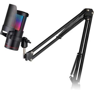 Mars Gaming MMICSC - Microphone de Studio Professionnel - Design ARGB Haut de Gamme - 192kHz 24-bit - Bras Omnidirectionnel - Microphone - Publicité Mars Gaming MMICSC - Microphone de Studio Professionnel - Design ARGB Haut de Gamme - 192kHz 24-bit - Bras Omnidirectionnel - Microphone - Publicité