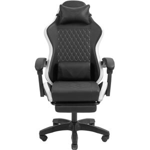 Chaise Gaming Mars Gaming MGC-X - Réglable, Noir & Blanc - Publicité Chaise Gaming Mars Gaming MGC-X - Réglable, Noir & Blanc - Publicité
