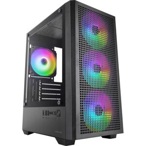 Mars Gaming MC-QUANTUM PC-hölje - Mesh Främre ARGB - Svart Mars Gaming MC-QUANTUM PC-hölje - Mesh Främre ARGB - Svart