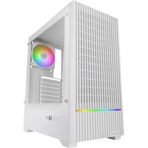 Mars Gaming MCQUANTUM - Vit Mid Tower Gaming PC-Case med Tempererat Glas Mars Gaming MCQUANTUM - Vit Mid Tower Gaming PC-Case med Tempererat Glas