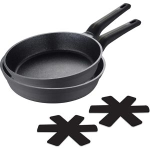 San Ignacio Gussaluminium Kochgeschirr-Set - 4 Stück - Schwarz San Ignacio Gussaluminium Kochgeschirr-Set - 4 Stück - Schwarz