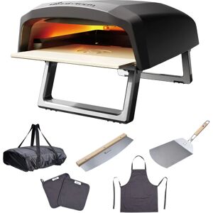 Masterpro Bärbar pizzaugn - Kompakt, Gas, 500°C Masterpro Bärbar pizzaugn - Kompakt, Gas, 500°C