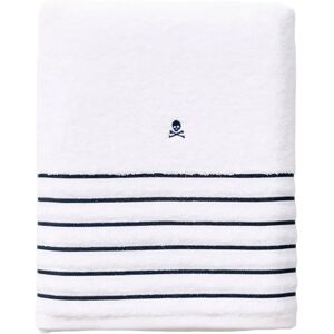 SCALPERS Cotton Towel - Striped White - Bath Towel SCALPERS Cotton Towel - Striped White - Bath Towel