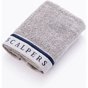 Asciugamano a righe grigio cotone Scalpers - 30x50cm Asciugamano a righe grigio cotone Scalpers - 30x50cm